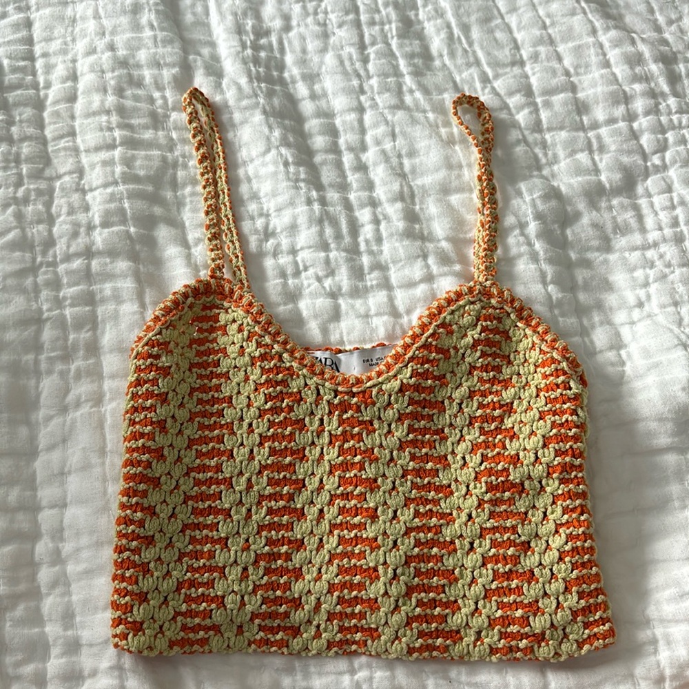 Zara Knit Crop Top